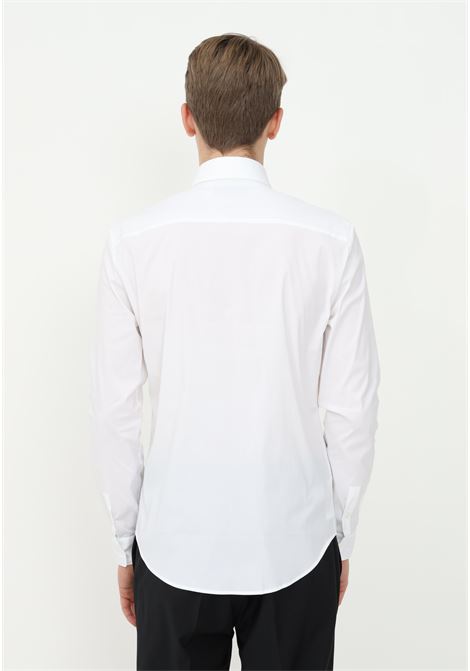 Camicia elegante bianca da uomo PATRIZIA PEPE | 5C0314/A01W103